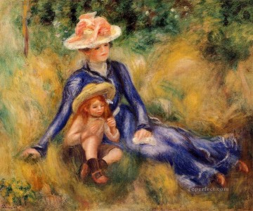 イヴォンヌとジャン ピエール・オーギュスト・ルノワール Oil Paintings